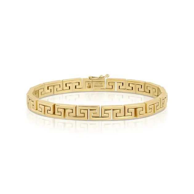 Anita Ko SMALL GREEK KEY BRACELET | Thumbnail 2