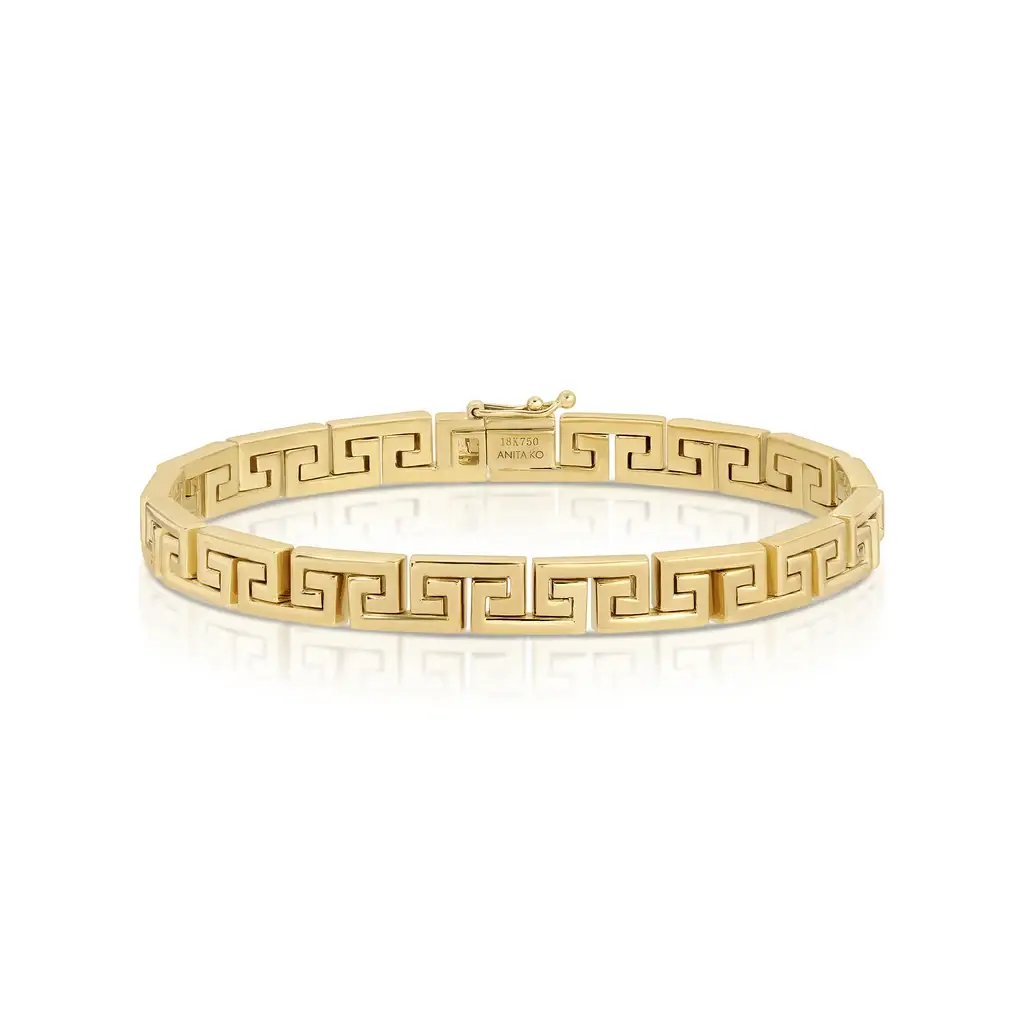 Anita Ko SMALL GREEK KEY BRACELET | Thumbnail 3