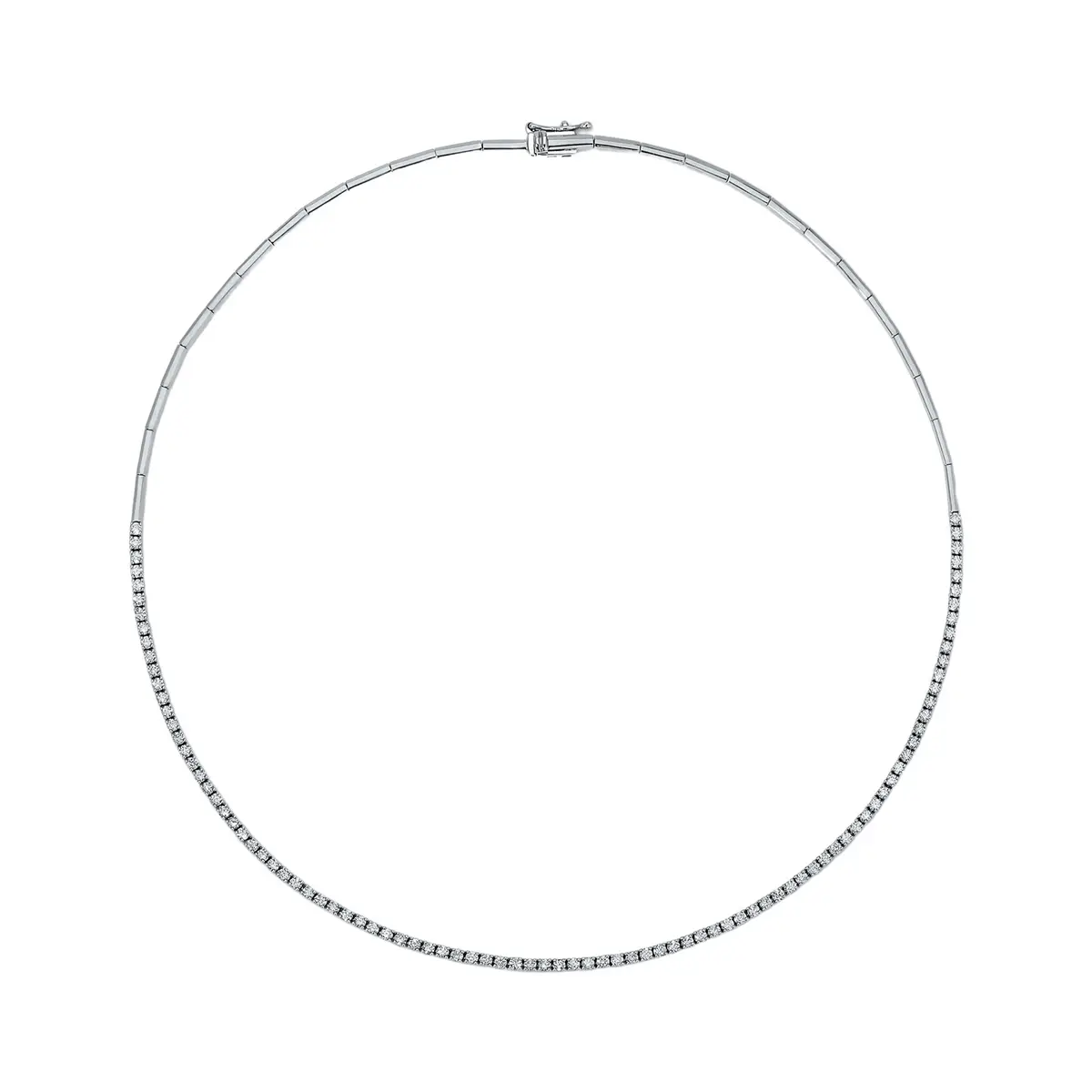 Anita Ko AUDREY DIAMOND BAR LINK CHOKER