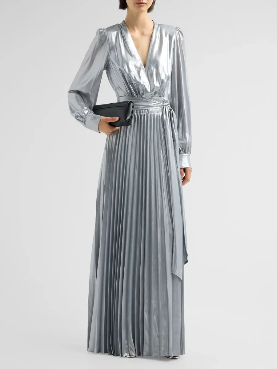 Ramy Brook Women's Amora Metallic Lamé Maxi Dress | Thumbnail 2 Ramy Brook Women's Amora Metallic Lamé Maxi Dress | Thumbnail 2