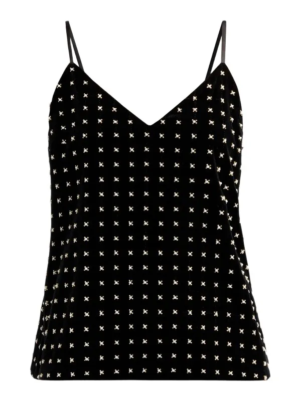 Ramy Brook Women's Bridgette Embellished V-Neck Camisole