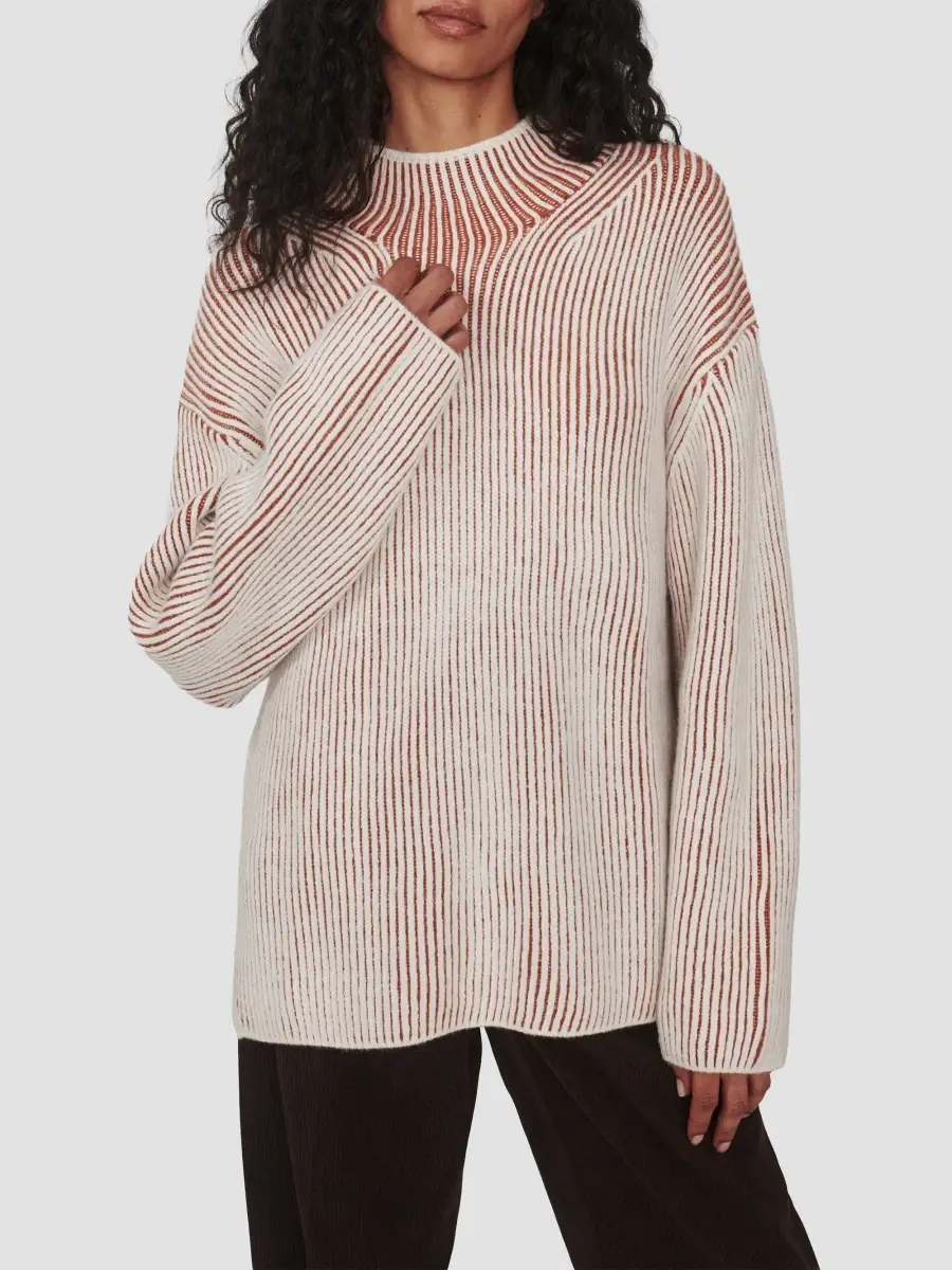 Varley Women's Oona Rib-Knit Sweater | Thumbnail 3