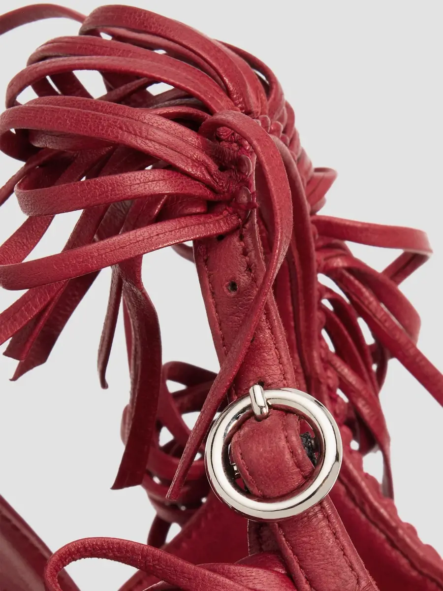 Proenza Schouler Women's Tee 85MM Nappa Leather Loop Sandals | Thumbnail 5 Proenza Schouler Women's Tee 85MM Nappa Leather Loop Sandals | Thumbnail 5