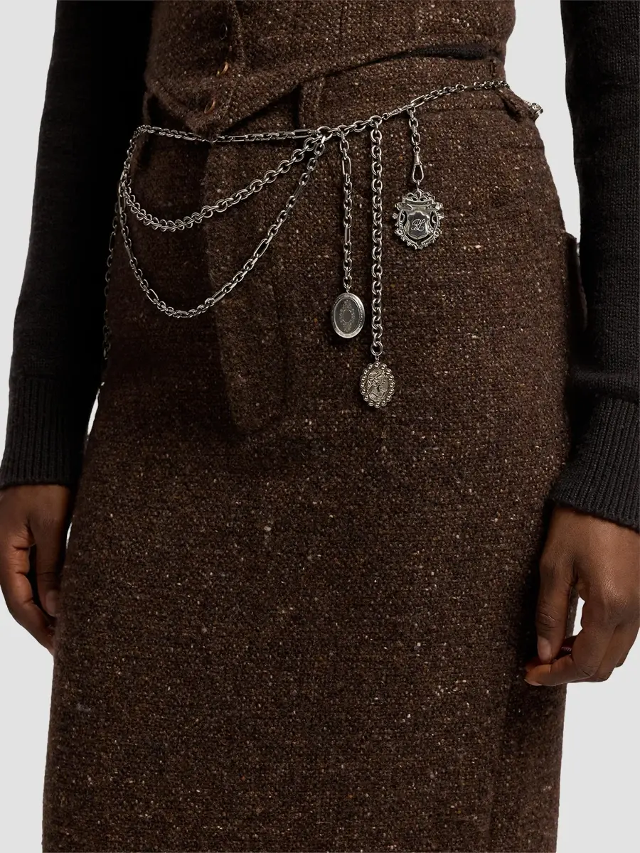 Ralph Lauren Women's Multichain Charm Belt | Thumbnail 4