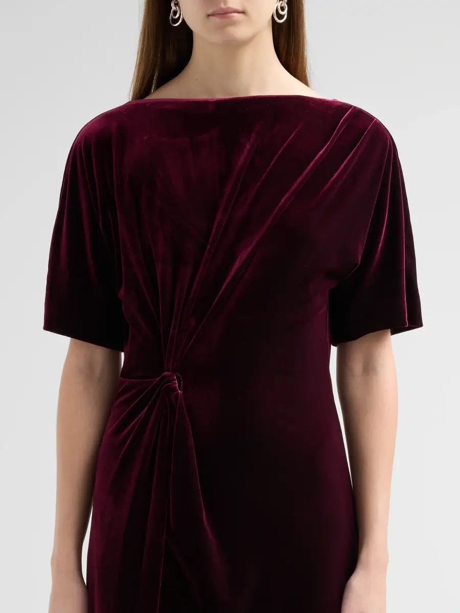 BLACK HALO Women's Cecil Velvet Gown | Thumbnail 5 BLACK HALO Women's Cecil Velvet Gown | Thumbnail 5