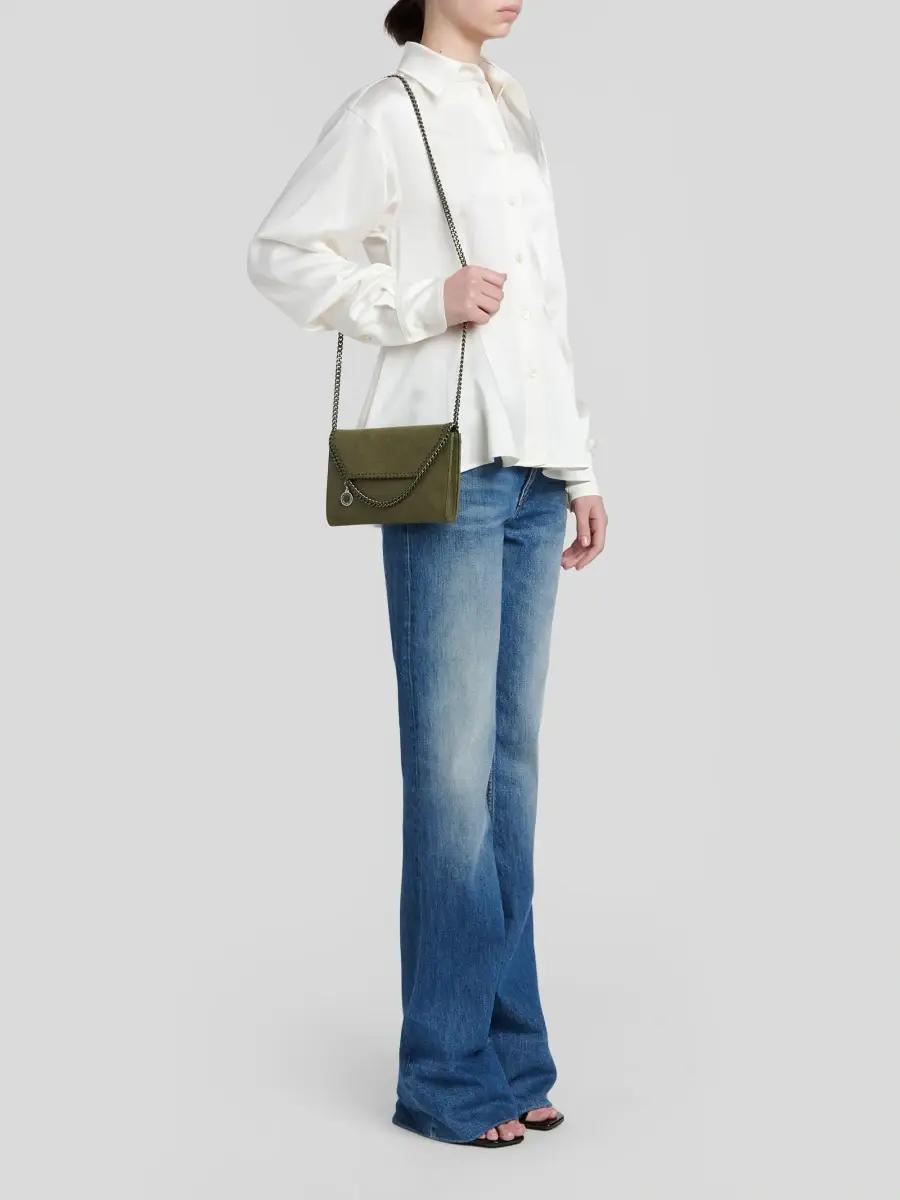 Stella McCartney Women's Falabella Chain-Trimmed Wallet-On-Chain | Thumbnail 5