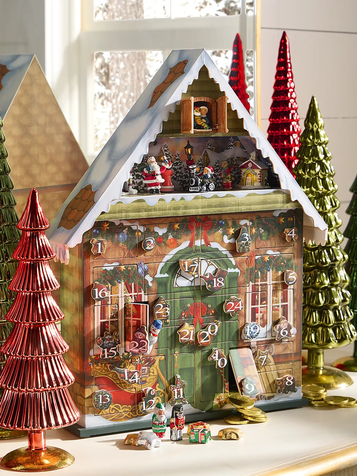Musicbox Kingdom Merry House 24-Day Christmas Advent Calendar