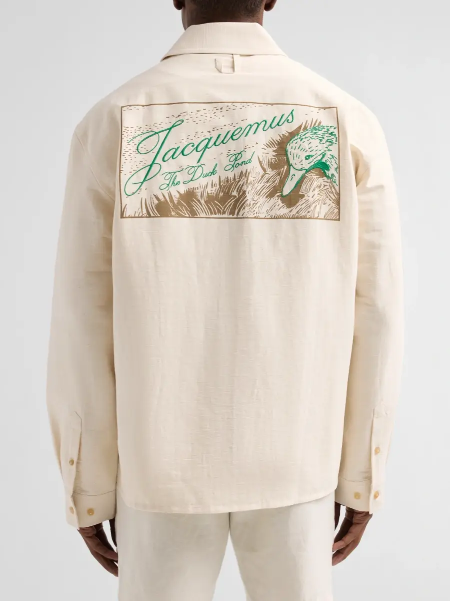 Jacquemus Men's La Chemise Mecano Cotton-Blend Shirt | Thumbnail 3 Jacquemus Men's La Chemise Mecano Cotton-Blend Shirt | Thumbnail 3