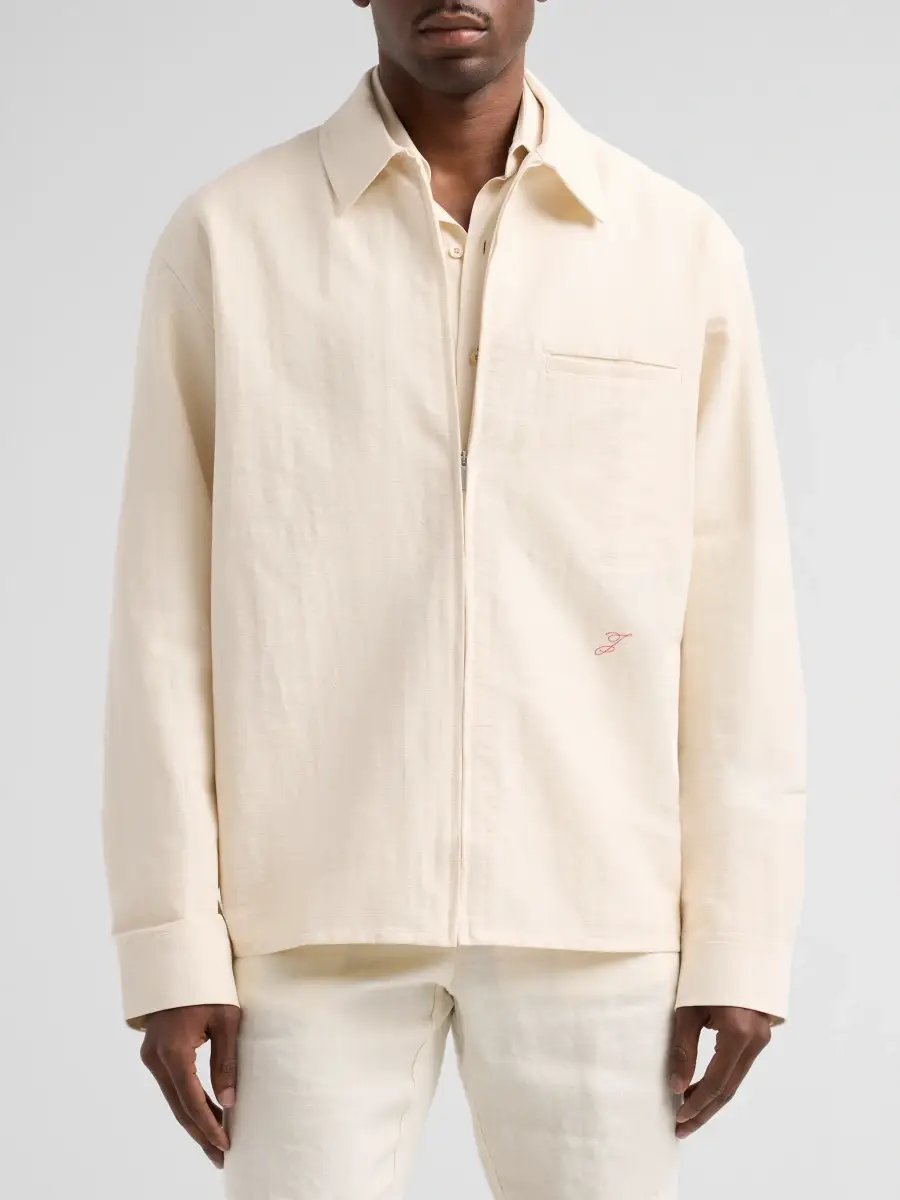 Jacquemus Men's La Chemise Mecano Cotton-Blend Shirt | Thumbnail 4 Jacquemus Men's La Chemise Mecano Cotton-Blend Shirt | Thumbnail 4