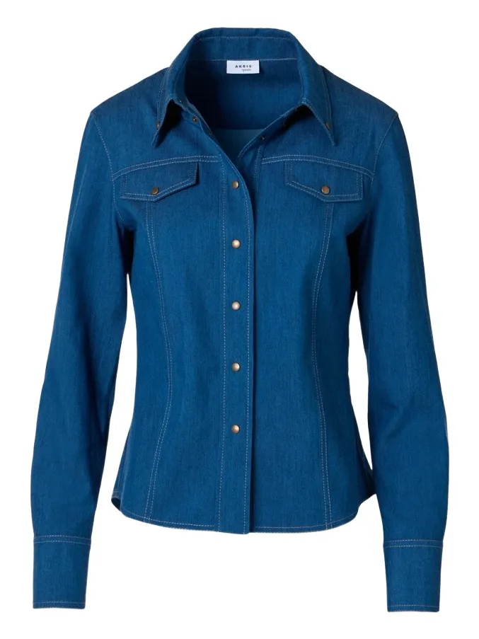 Women's Lightweight Denim Shirt Women's Lightweight Denim Shirt
