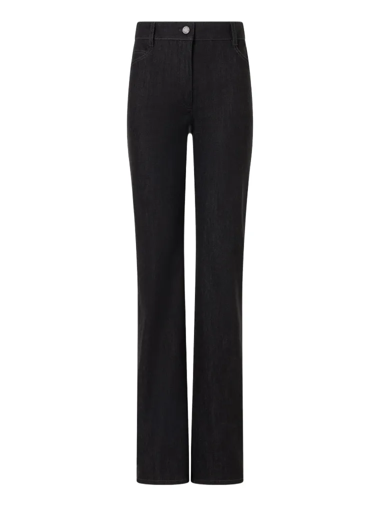 Women's Chess High-Rise Straight Jeans