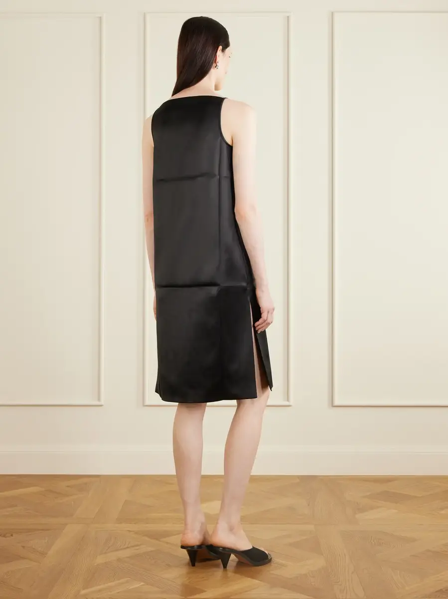 Phoebe Philo Silk-blend satin mini dress | Thumbnail 3 Phoebe Philo Silk-blend satin mini dress | Thumbnail 3
