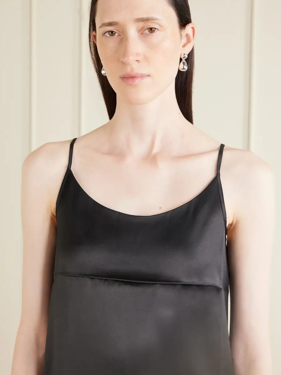 Phoebe Philo Silk-blend satin mini dress | Thumbnail 4 Phoebe Philo Silk-blend satin mini dress | Thumbnail 4