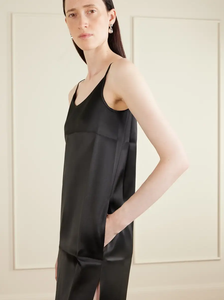 Phoebe Philo Silk-blend satin mini dress | Thumbnail 5 Phoebe Philo Silk-blend satin mini dress | Thumbnail 5