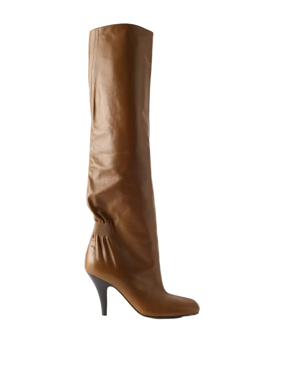 Phoebe Philo Leather knee boots