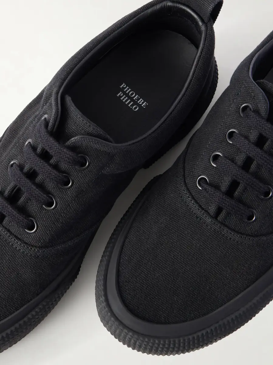 Phoebe Philo Plimsole canvas sneakers | Thumbnail 3 Phoebe Philo Plimsole canvas sneakers | Thumbnail 3