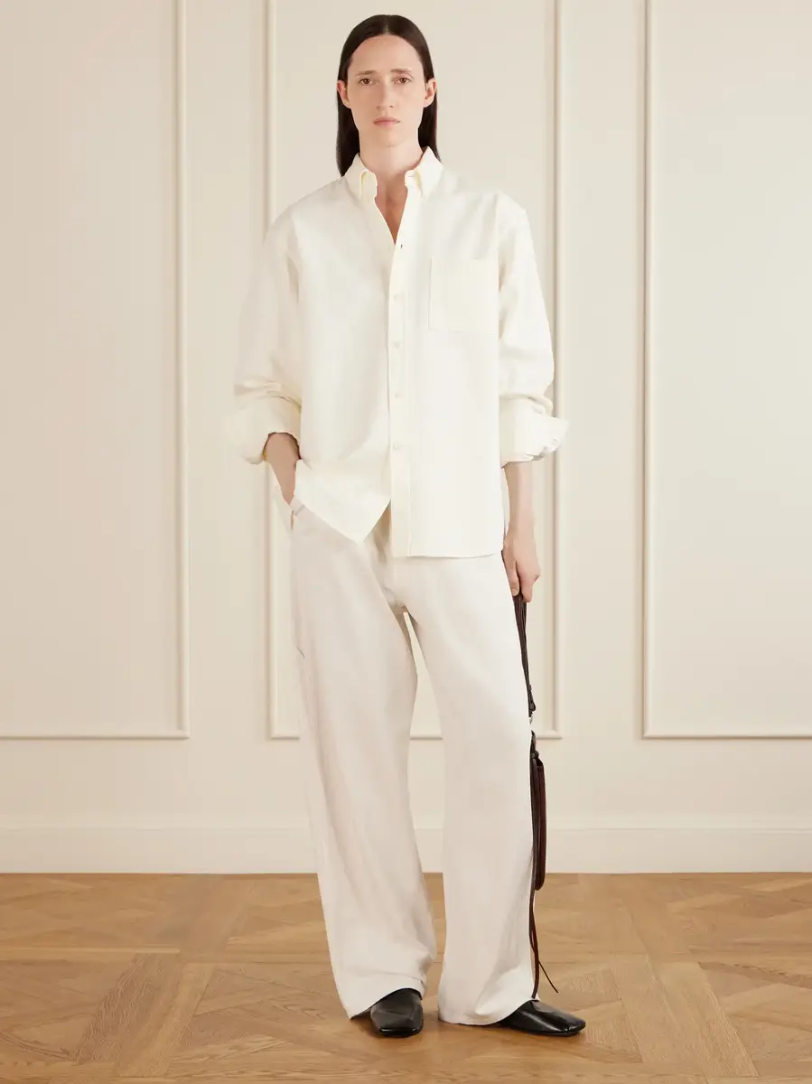 Phoebe Philo Cotton-twill shirt | Thumbnail 2