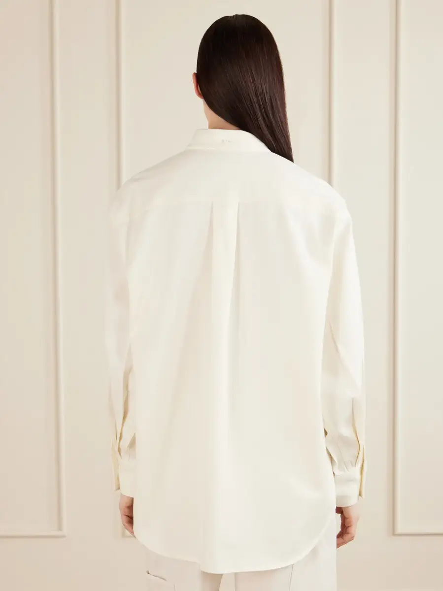 Phoebe Philo Cotton-twill shirt | Thumbnail 4