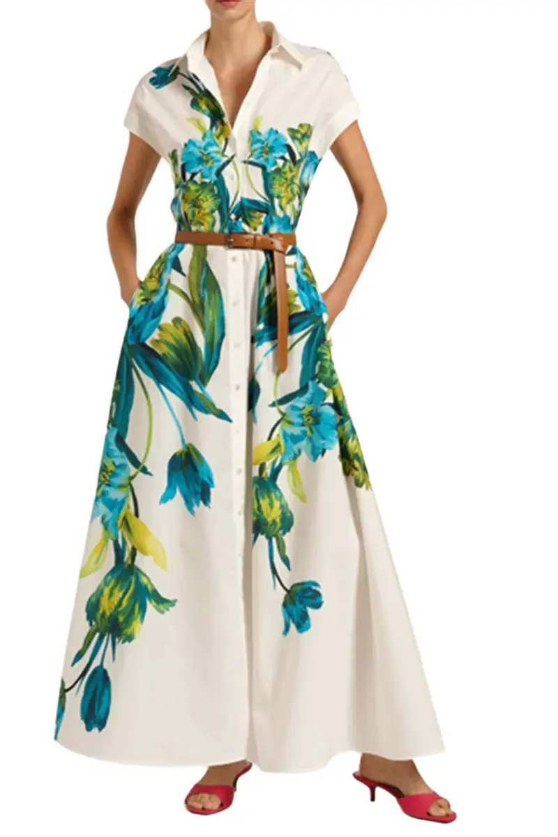 SARA ROKA Elodie Dress - Natural