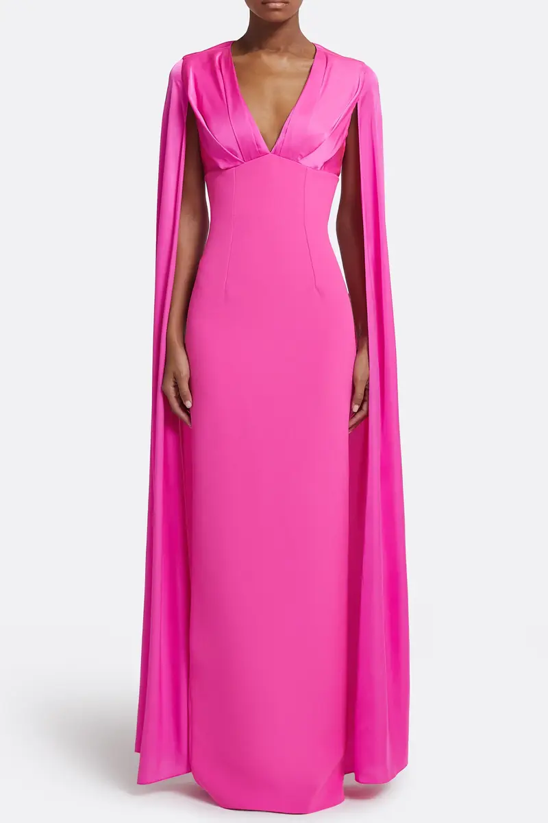 Safiyaa Angelina Draped Gown | Thumbnail 2 Safiyaa Angelina Draped Gown | Thumbnail 2
