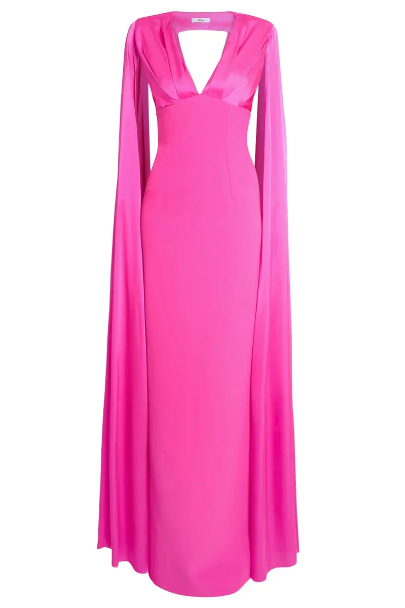 Safiyaa Angelina Draped Gown