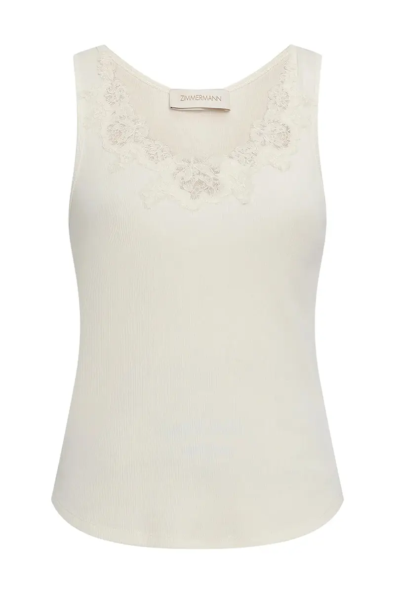 Zimmermann Lace Trim Tank