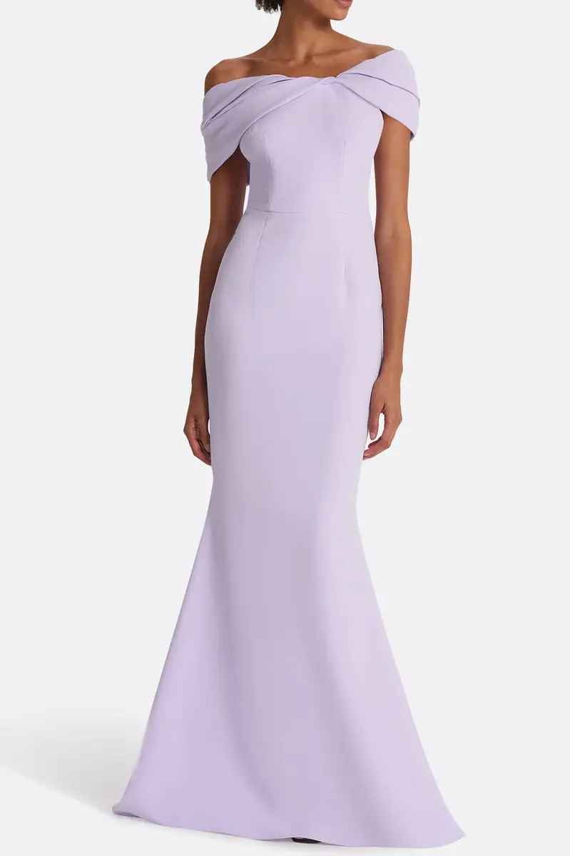 Safiyaa Rossa Long Dress - Verbena | Thumbnail 2