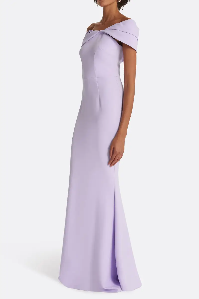 Safiyaa Rossa Long Dress - Verbena | Thumbnail 4