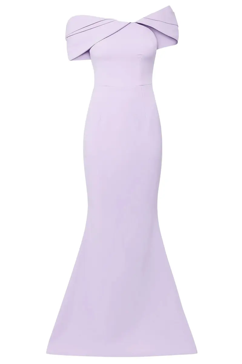 Safiyaa Rossa Long Dress - Verbena