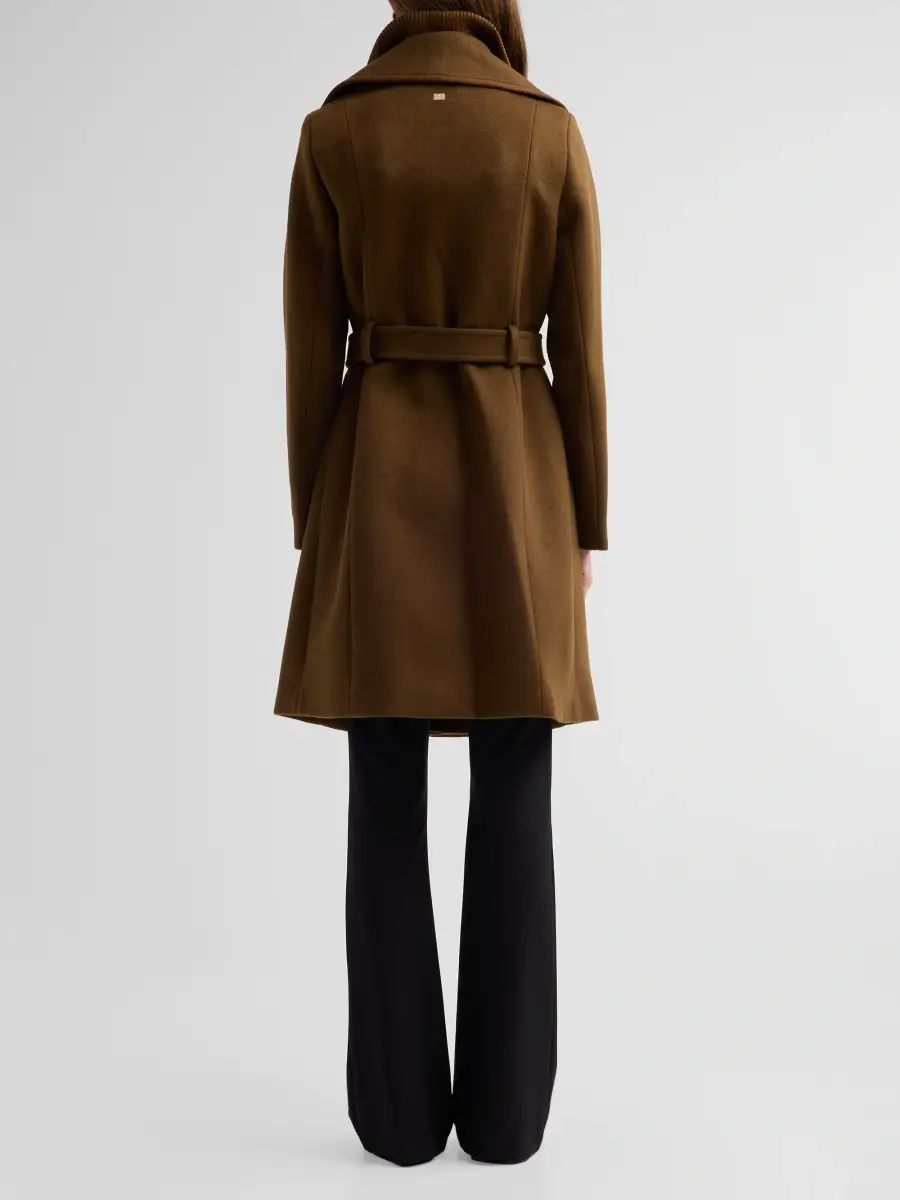 Soia & Kyo Women's Fabianne Wool-Blend Double-Breasted Coat | Thumbnail 3