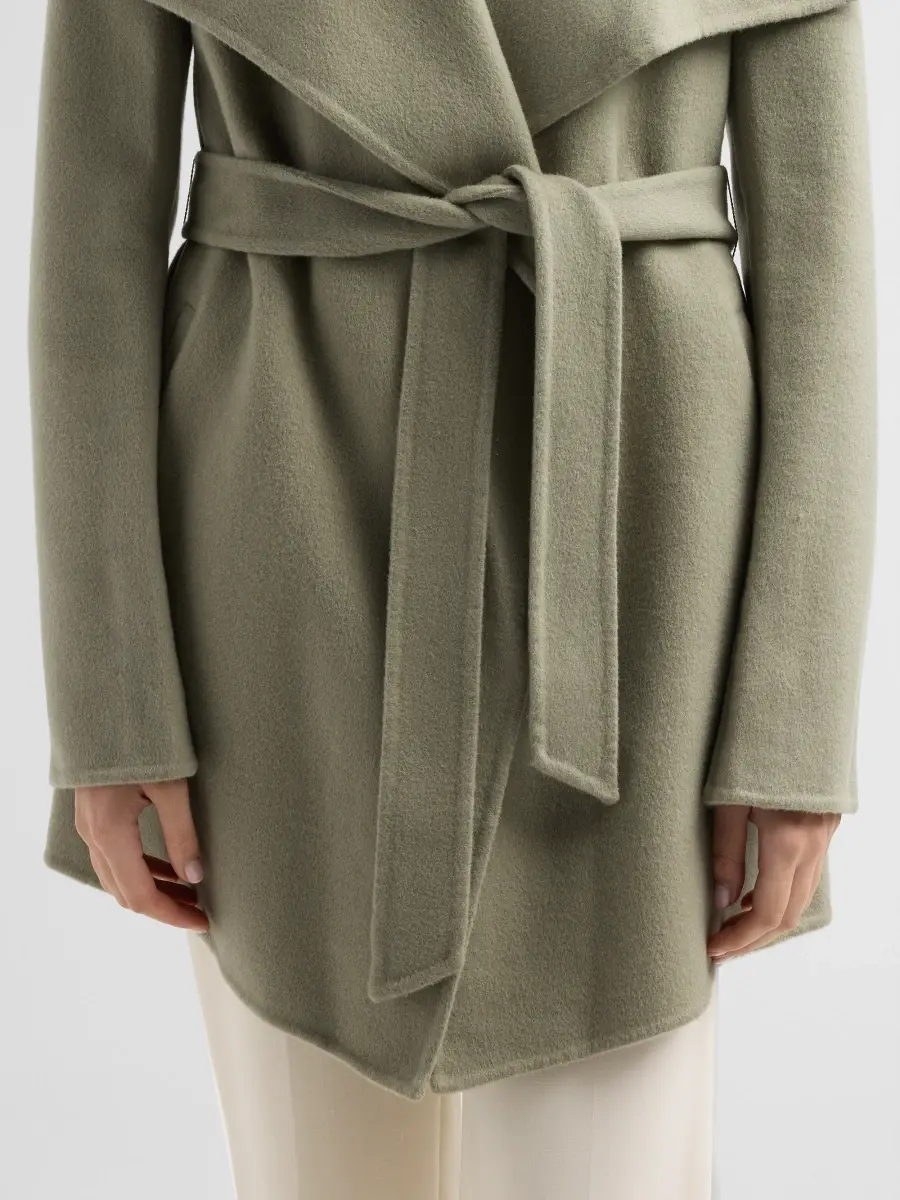 Soia & Kyo Women's Bridgette Double-Faced Wool Wrap Coat | Thumbnail 5 Soia & Kyo Women's Bridgette Double-Faced Wool Wrap Coat | Thumbnail 5