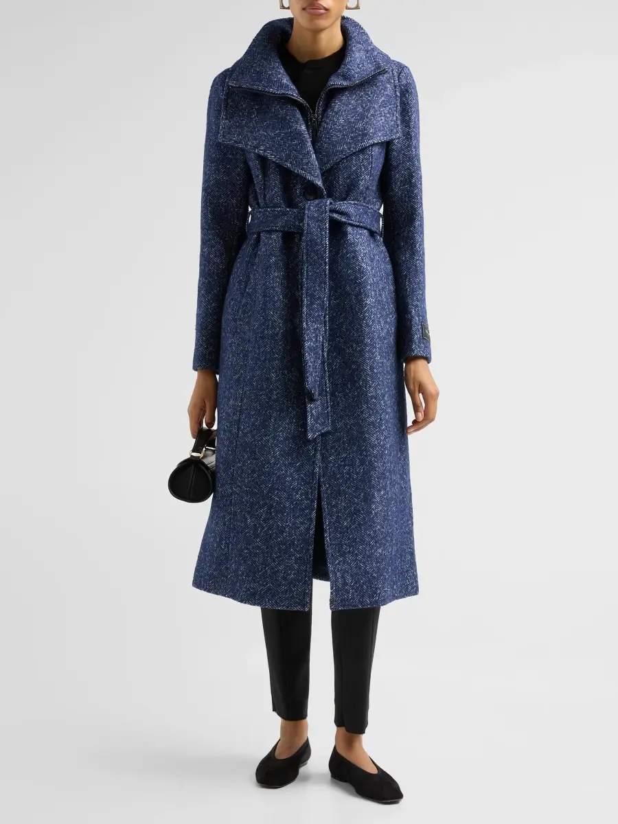 Soia & Kyo Women's Ilana Wool-Blend Belted Trench Coat | Thumbnail 2 Soia & Kyo Women's Ilana Wool-Blend Belted Trench Coat | Thumbnail 2