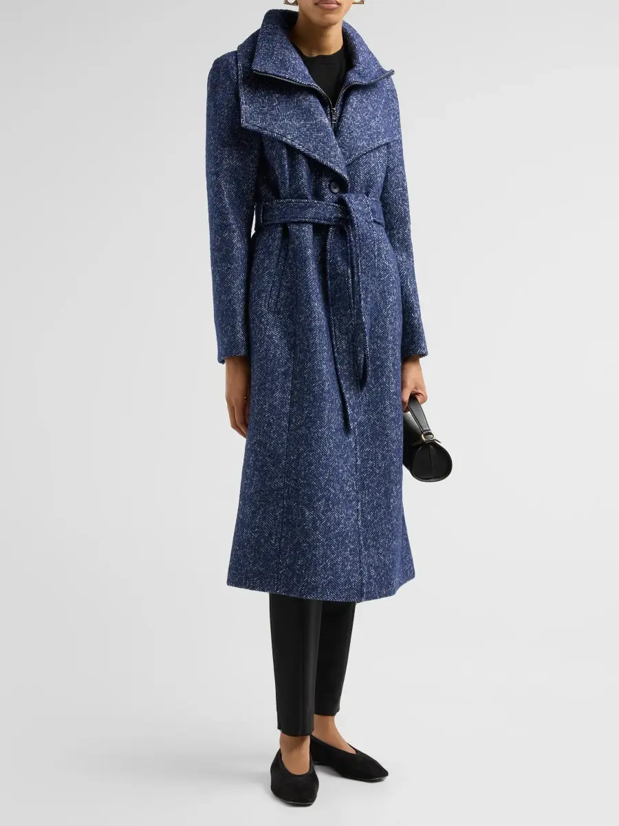 Soia & Kyo Women's Ilana Wool-Blend Belted Trench Coat | Thumbnail 4 Soia & Kyo Women's Ilana Wool-Blend Belted Trench Coat | Thumbnail 4