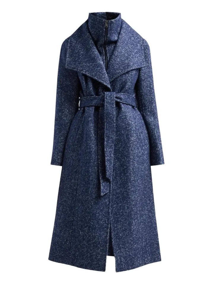Soia & Kyo Women's Ilana Wool-Blend Belted Trench Coat