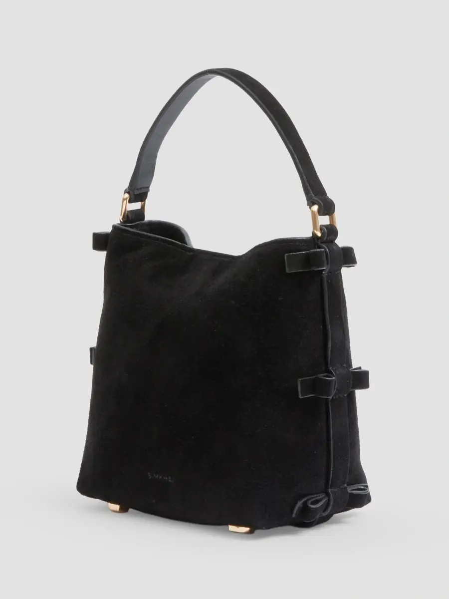 Simkhai Women's Beau Mini Suede Bucket Bag | Thumbnail 4