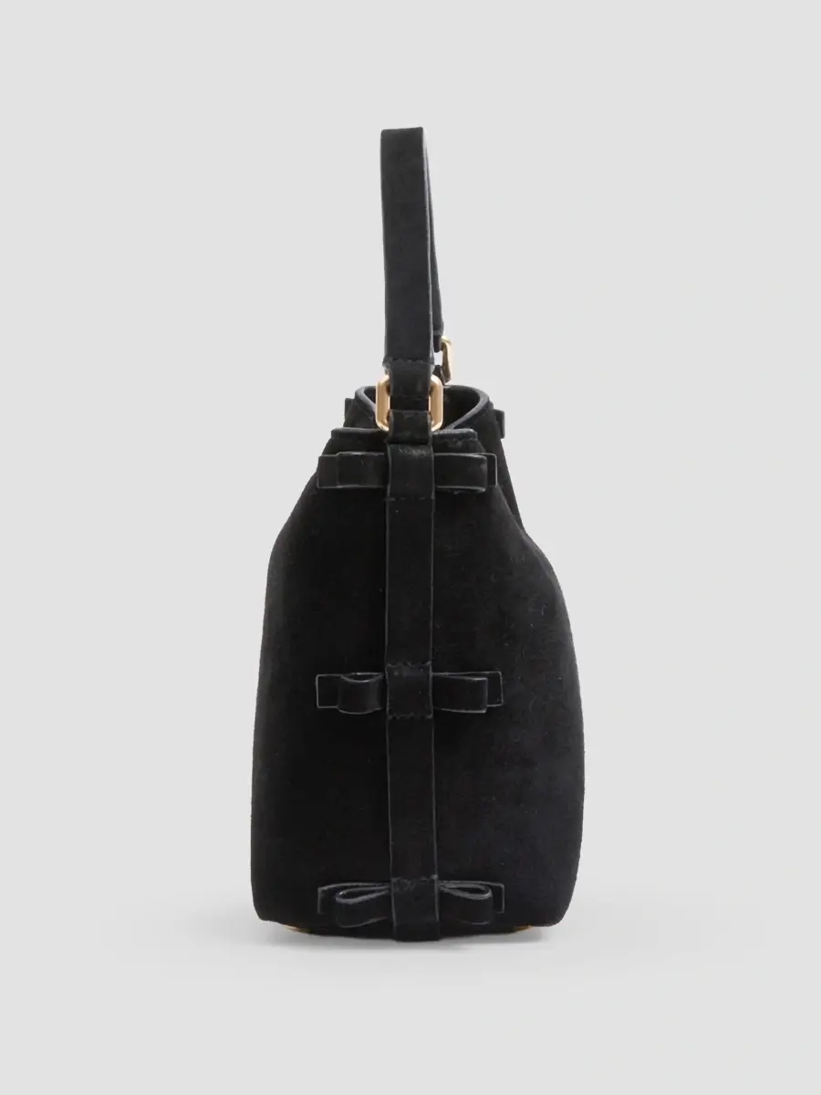 Simkhai Women's Beau Mini Suede Bucket Bag | Thumbnail 5