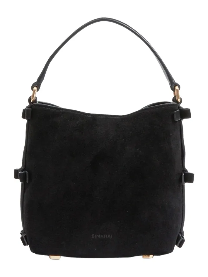 Simkhai Women's Beau Mini Suede Bucket Bag