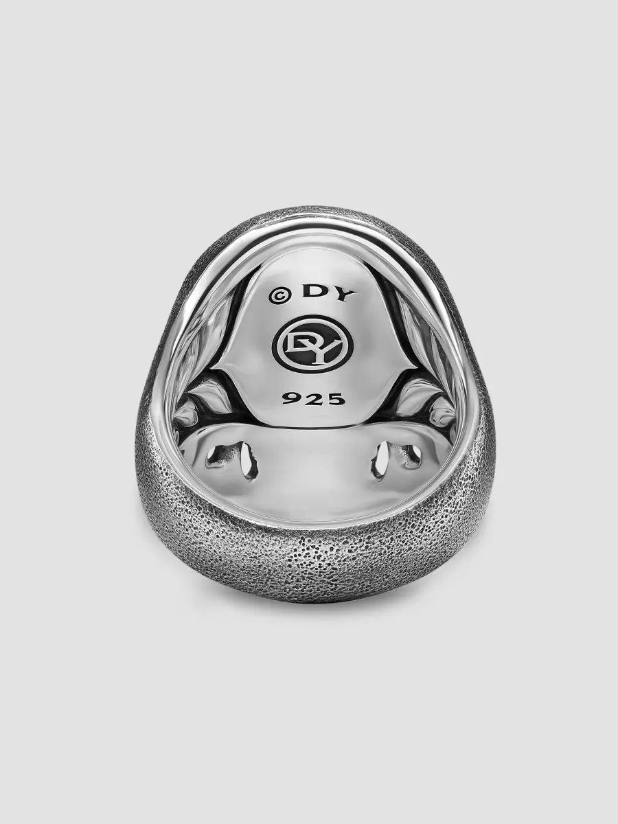 David Yurman Men's Memento Mori Skull Ring in Sterling Silver, 30.5MM | Thumbnail 5 David Yurman Men's Memento Mori Skull Ring in Sterling Silver, 30.5MM | Thumbnail 5