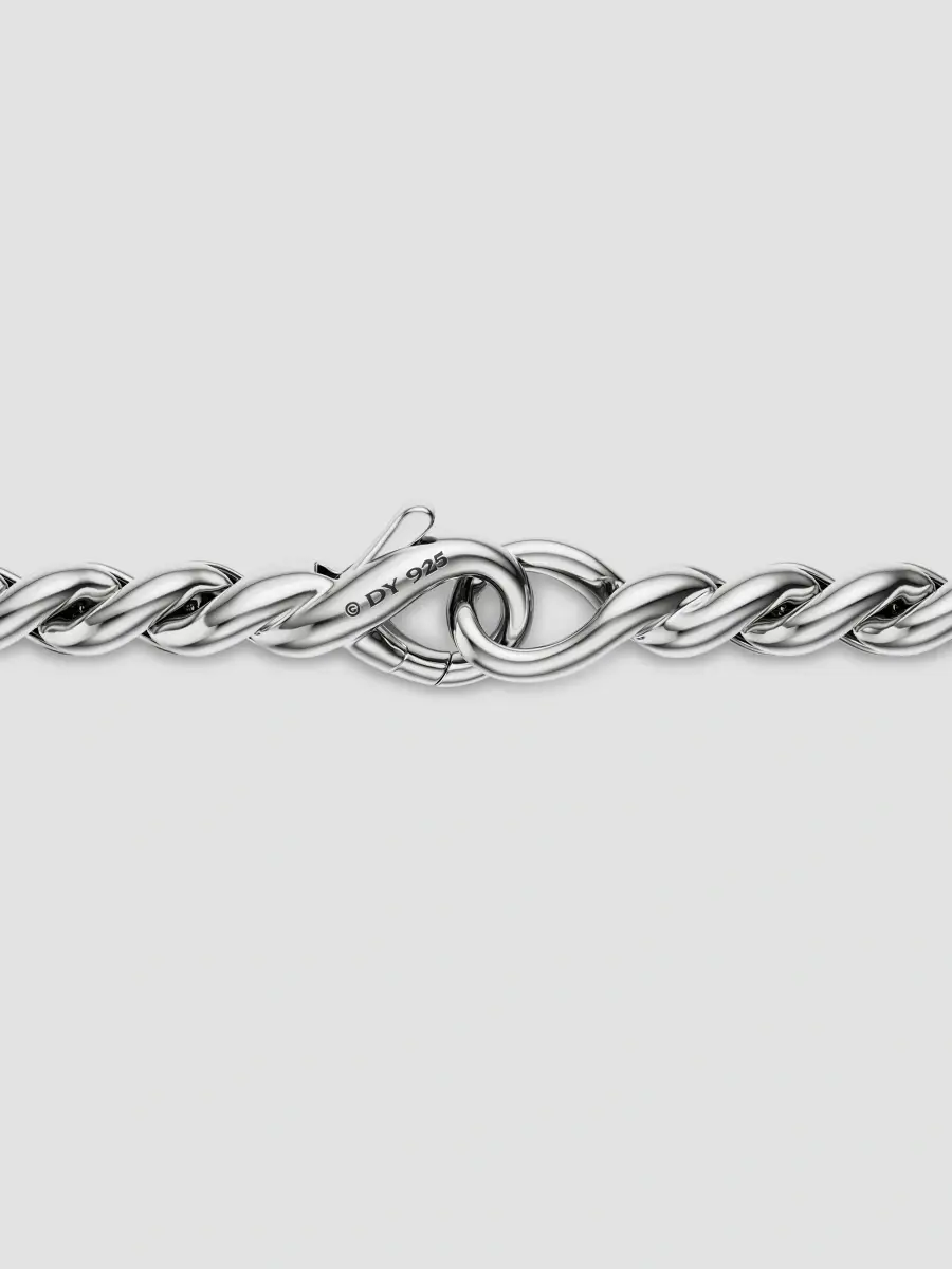 David Yurman Men's Sculpted Cable Chain Necklace in Sterling Silver, 3.7MM | Thumbnail 5 David Yurman Men's Sculpted Cable Chain Necklace in Sterling Silver, 3.7MM | Thumbnail 5