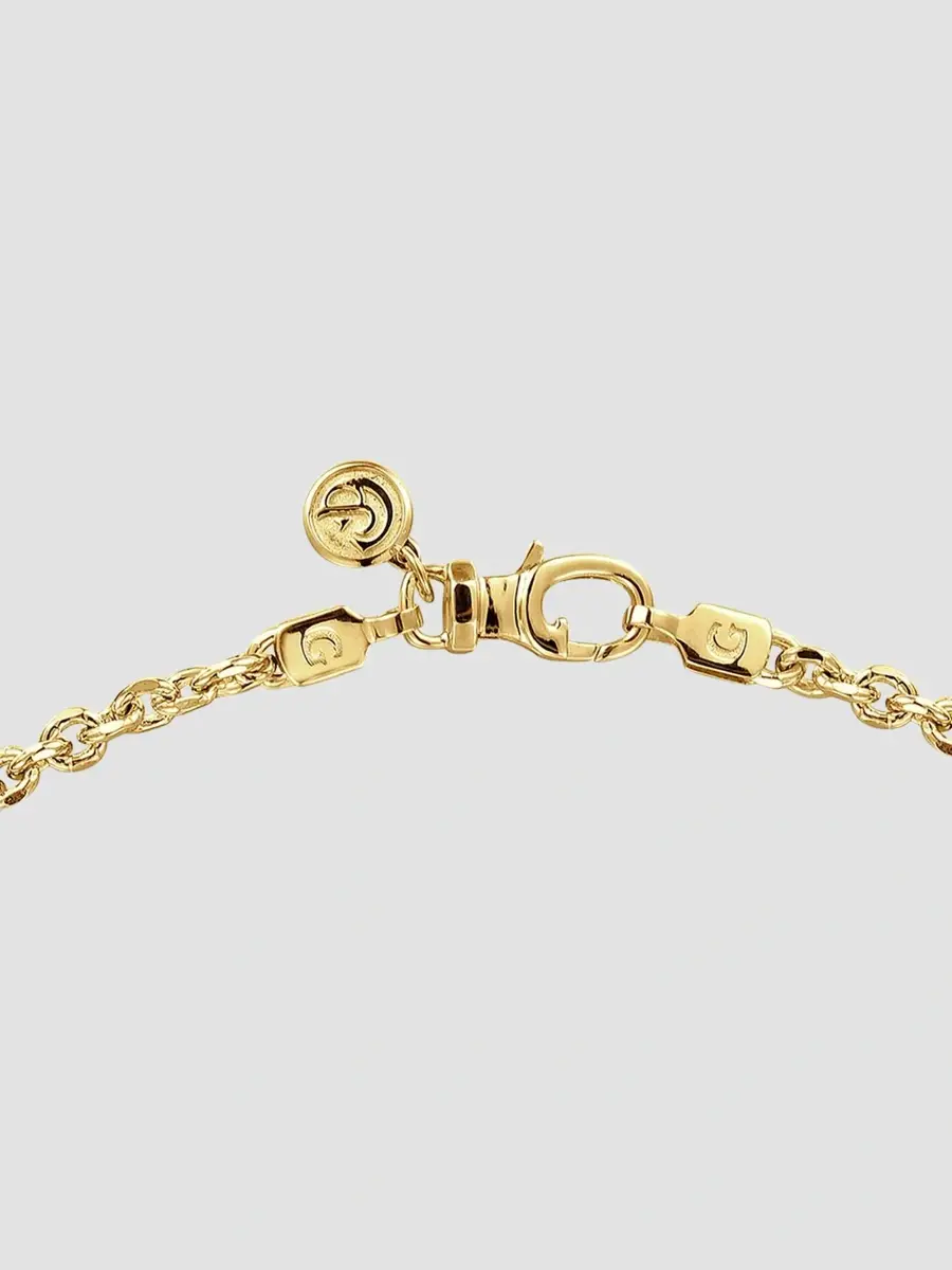 Gabriel & Co Men's Classic 14K Yellow Gold Link Chain Necklace | Thumbnail 4