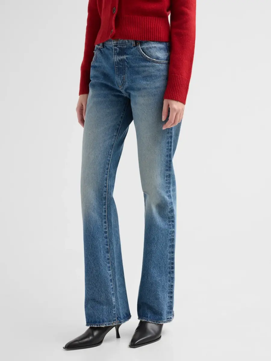 Nili Lotan Women's Joan Straight-Leg Crop Jeans | Thumbnail 4 Nili Lotan Women's Joan Straight-Leg Crop Jeans | Thumbnail 4