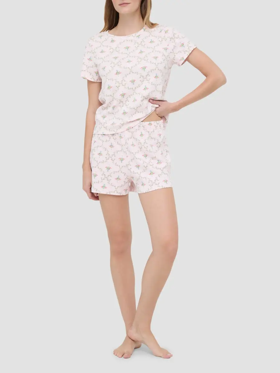 Hill House Home Women's The Nina Short Pajama Set | Thumbnail 2 Hill House Home Women's The Nina Short Pajama Set | Thumbnail 2