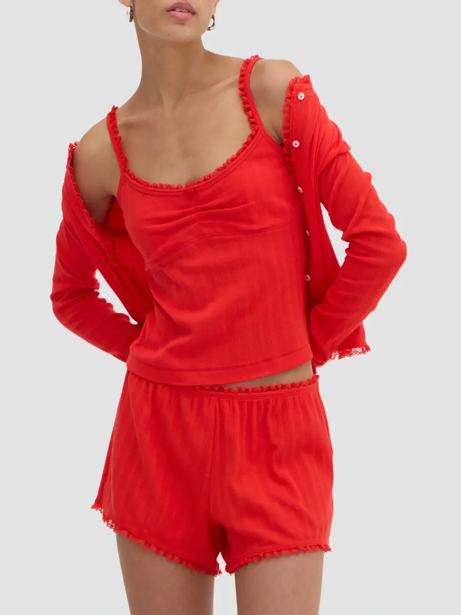 Hill House Home Women's The Sadie Pointelle Pajama Set | Thumbnail 3