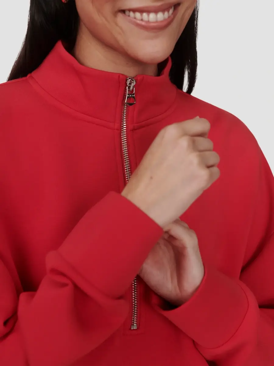 Varley Women's Mavis Half-Zip Sweatshirt | Thumbnail 5