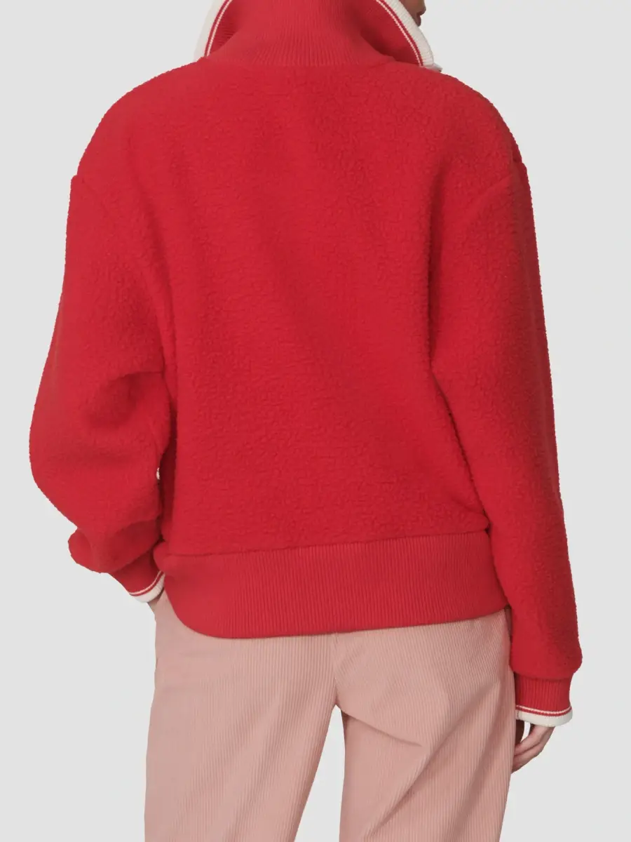 Varley Women's Anika Fleece Half-Zip Sweatshirt | Thumbnail 3 Varley Women's Anika Fleece Half-Zip Sweatshirt | Thumbnail 3
