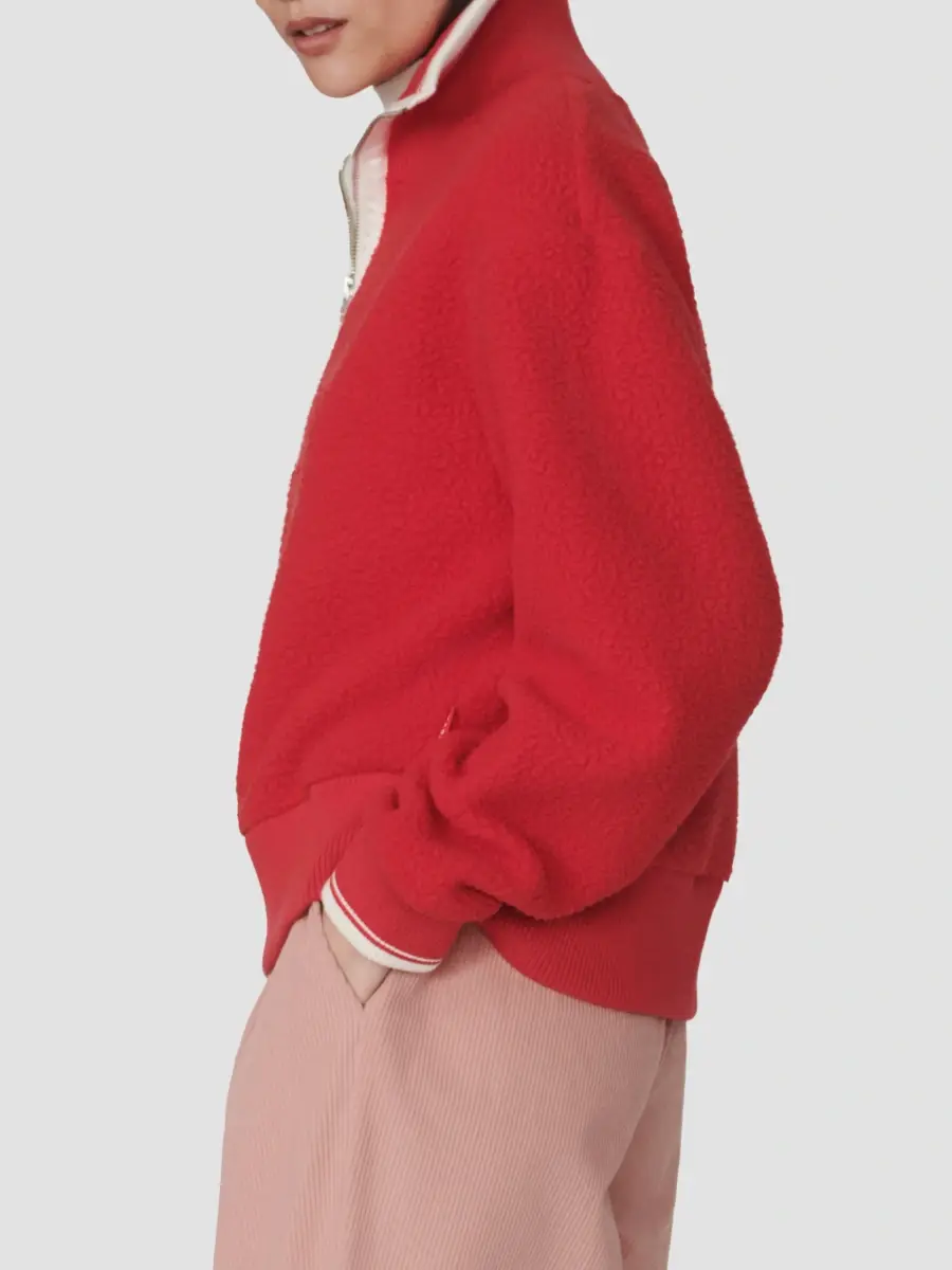 Varley Women's Anika Fleece Half-Zip Sweatshirt | Thumbnail 8 Varley Women's Anika Fleece Half-Zip Sweatshirt | Thumbnail 8