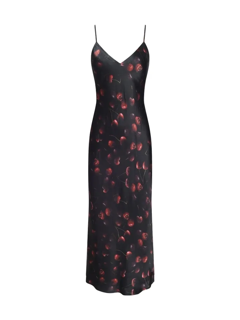 Women's Seridie Printed Silk Midi Slipdress Women's Seridie Printed Silk Midi Slipdress