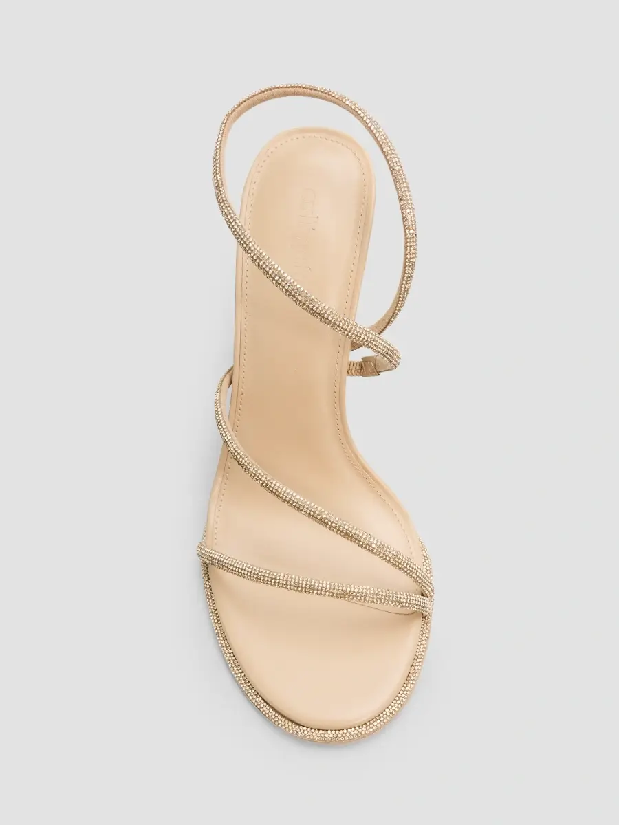 Cult Gaia Women's Candace Pavé 105MM Sandals | Thumbnail 6 Cult Gaia Women's Candace Pavé 105MM Sandals | Thumbnail 6