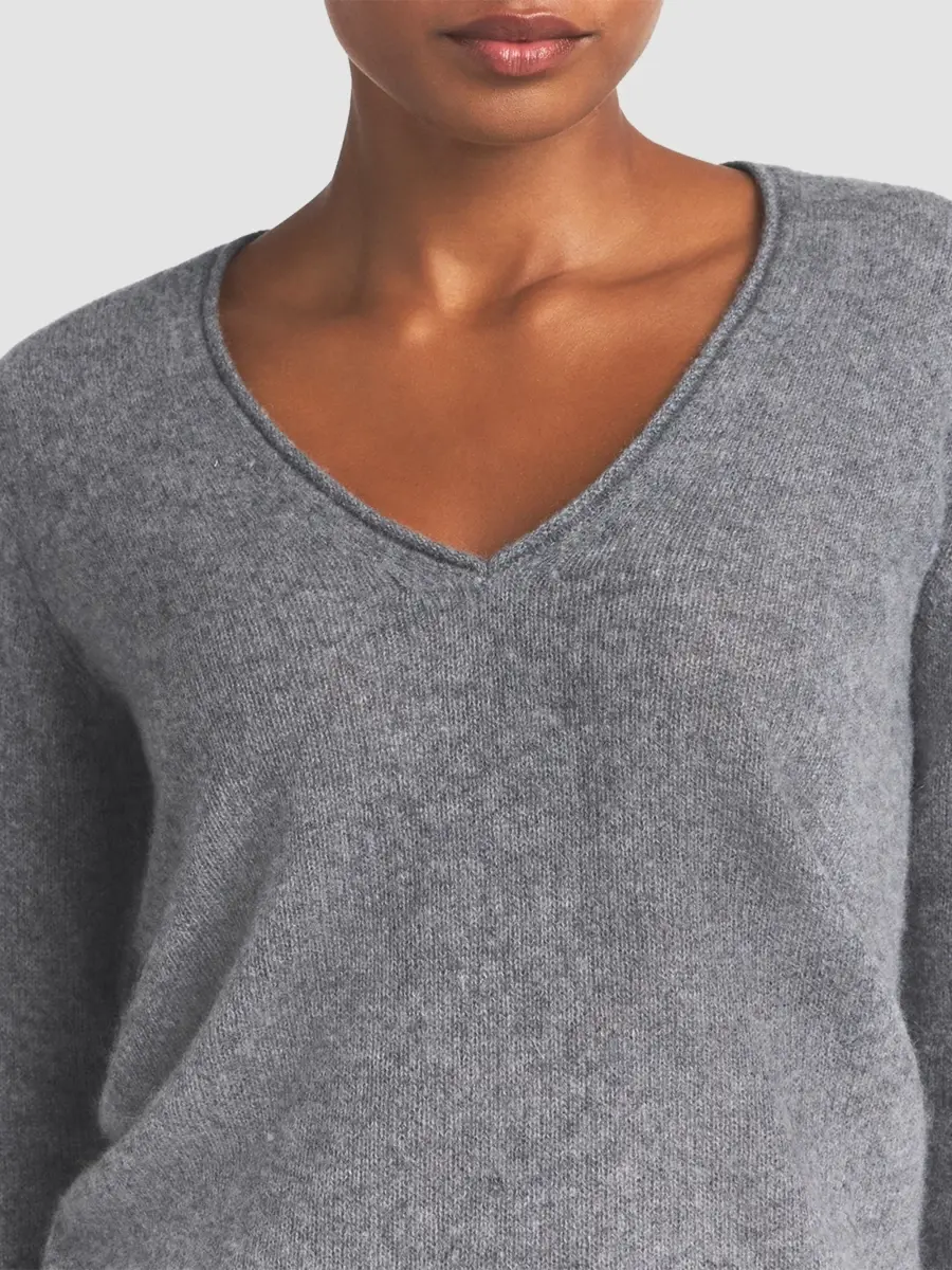 Skims Women's Cashmere V-Neck Sweater | Thumbnail 5