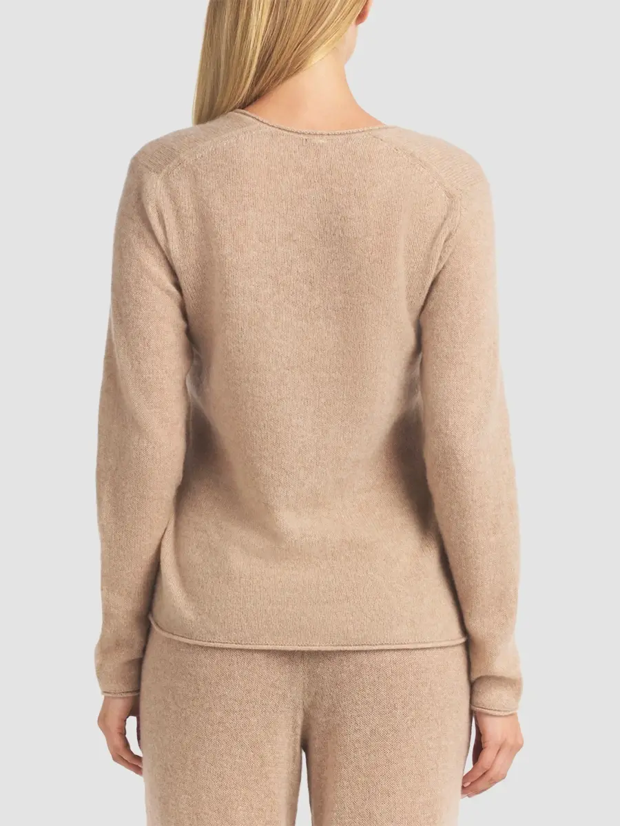 Skims Women's Cashmere V-Neck Sweater | Thumbnail 3
